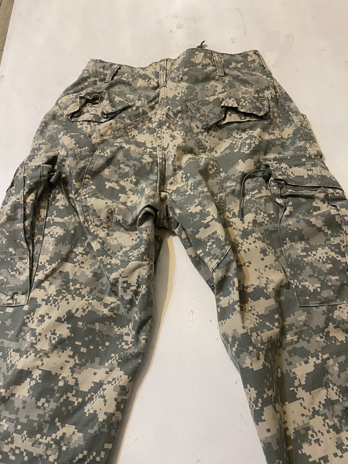 Men’s Trouser Army Combat Uniform Camo Pants Size S