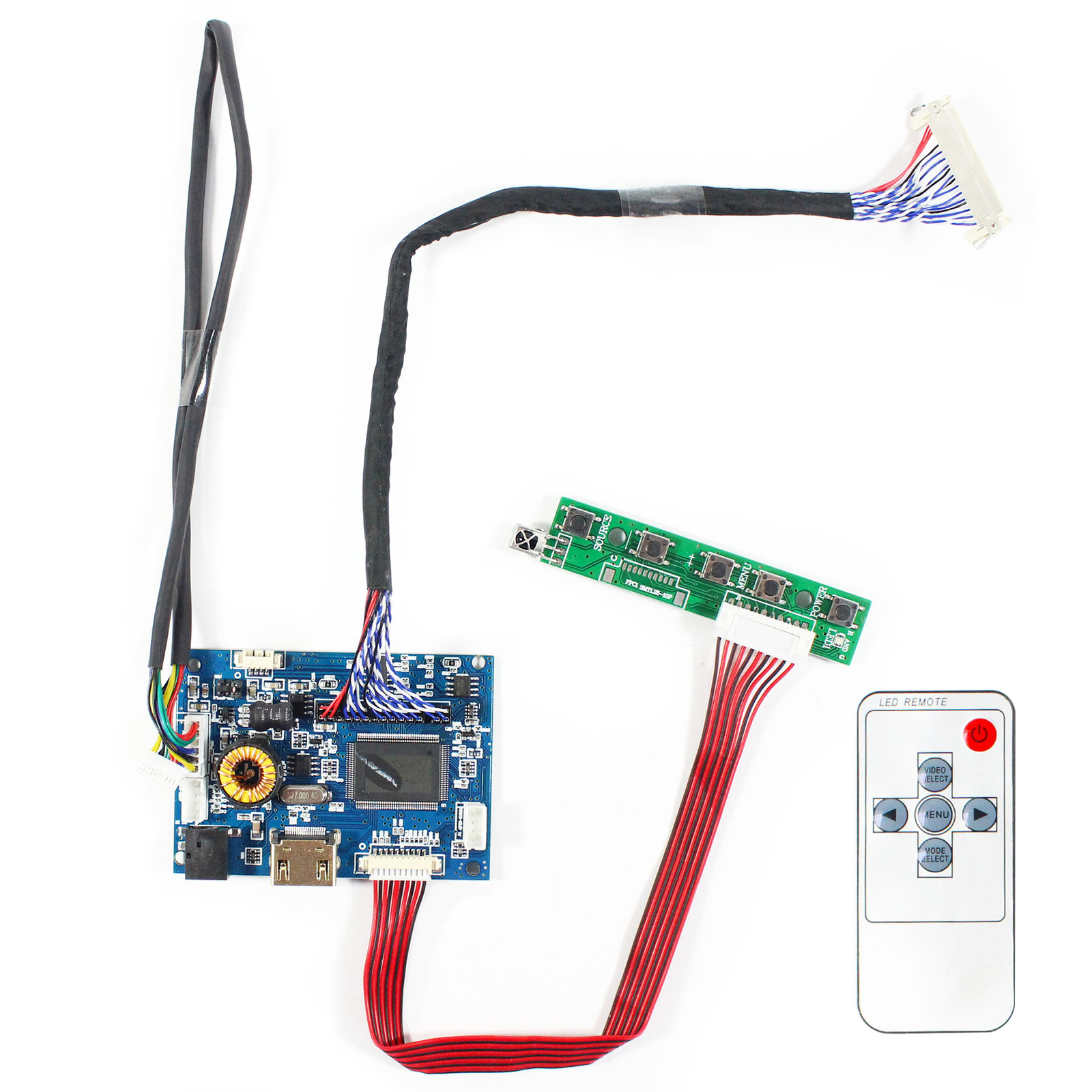 HD LCD Controller Board VS TY2660H For 19inch LQ190E1LW61 1280x1024 LCD Screen