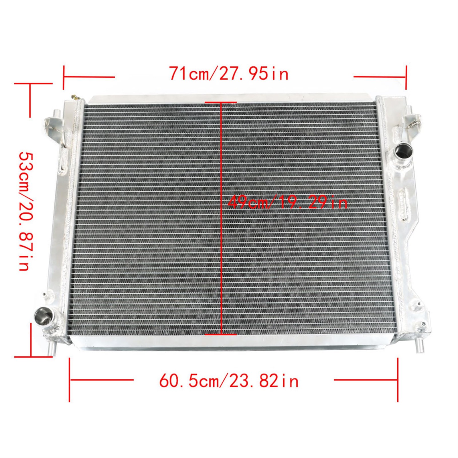 3 Row Aluminum Radiator for Mustang 2005-2014