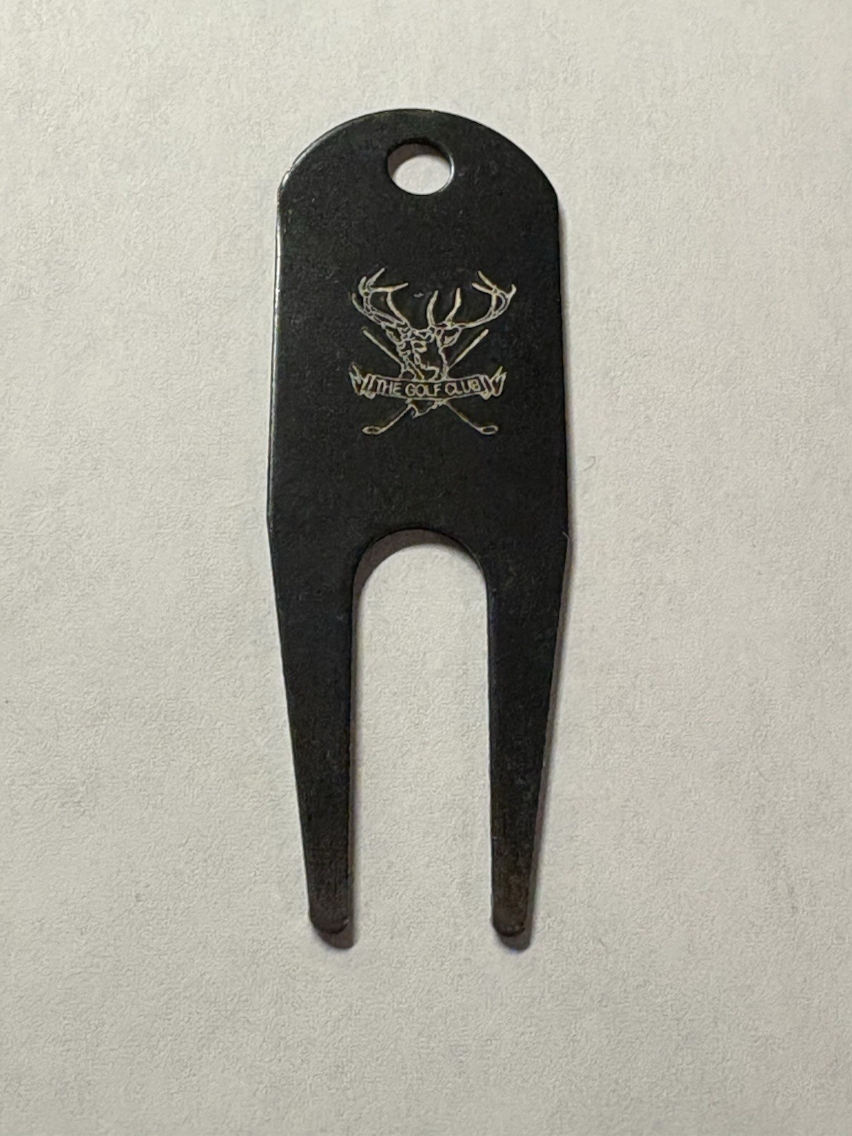 Rare The Golf Club Metal Golf Divot Tool - New Albany, OH - Golf Digest Top 100!