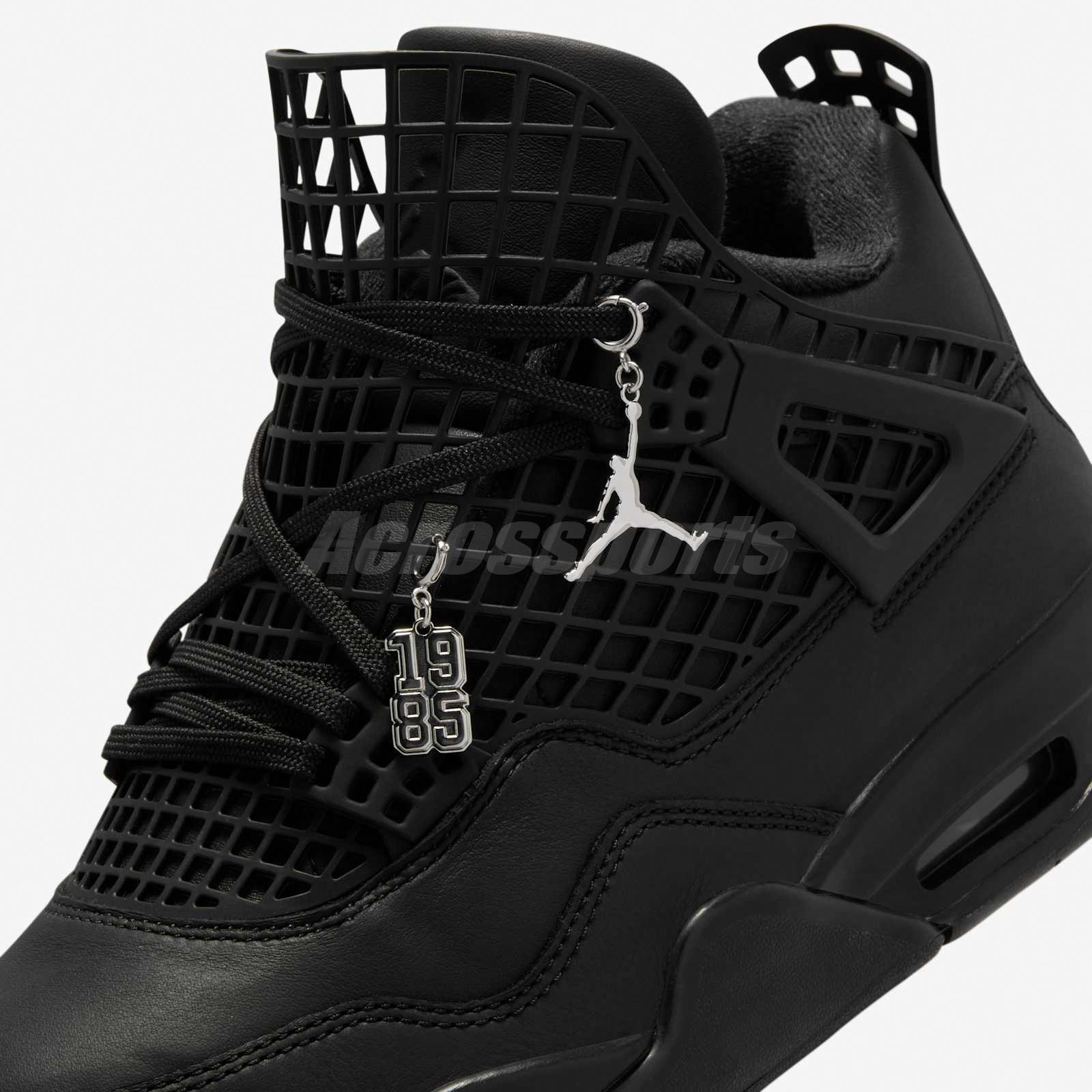 Nike Wmns Air Jordan 4 Net AJ4 Black Women Casual Shoes Sneakers FN7251-001