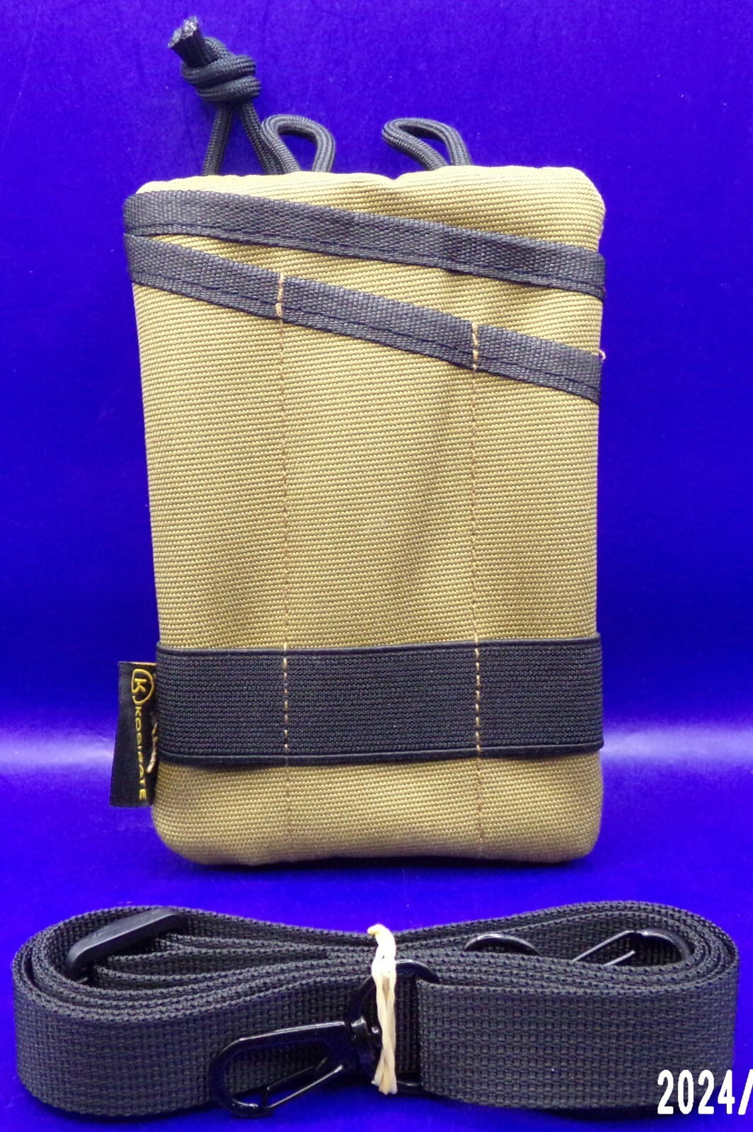 Kosibate EDC Pouch Organizer, Mini Tool Pouch with 4 Pockets & Zippered Pocket