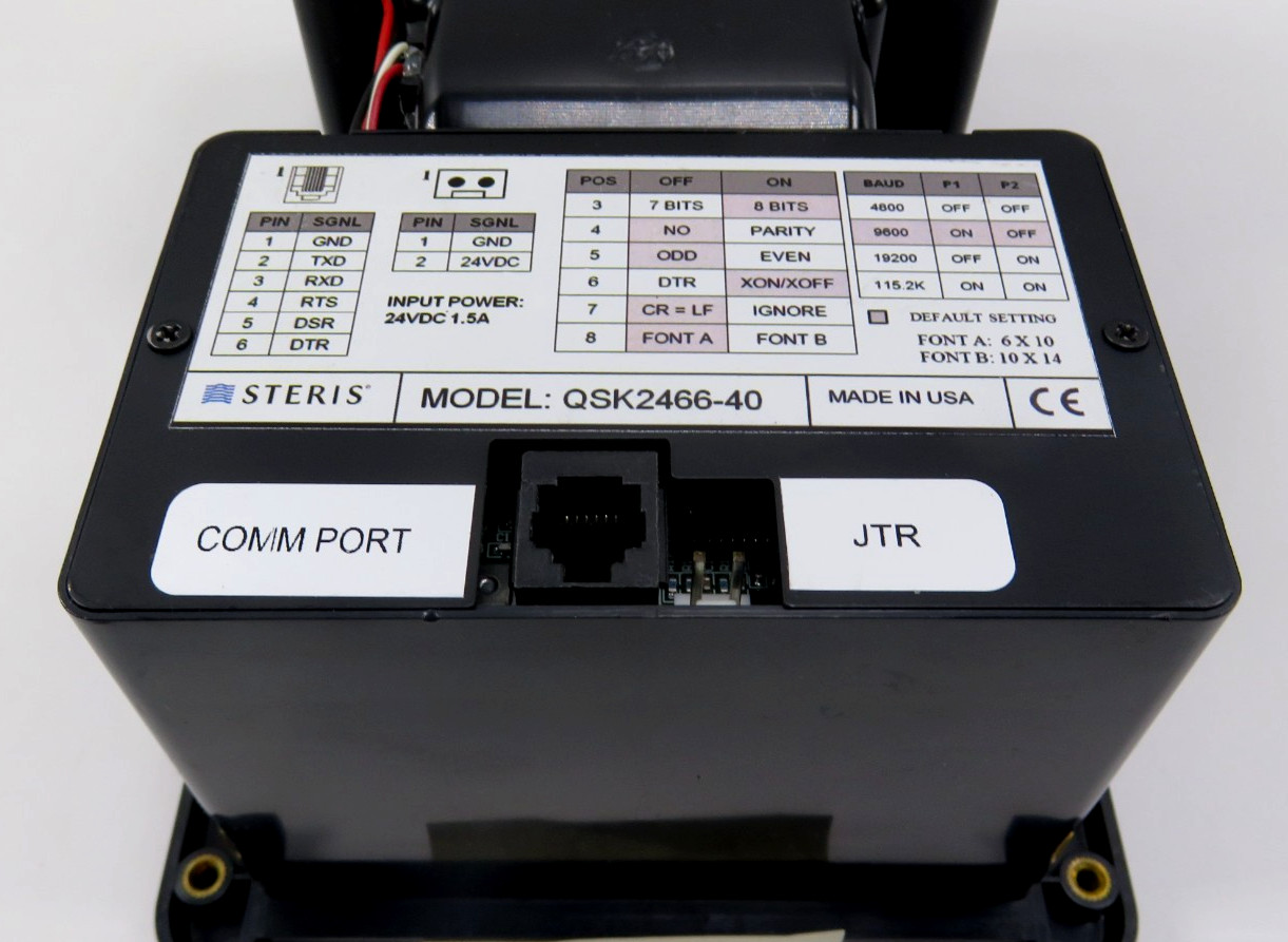 STERIS QSK2466-40 Printer Impact