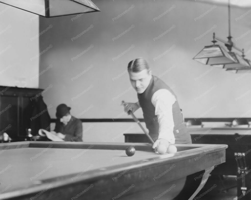 Billiards Champion Willie Hoppe 8x10 Reprint Of 1910s Old Photo 3