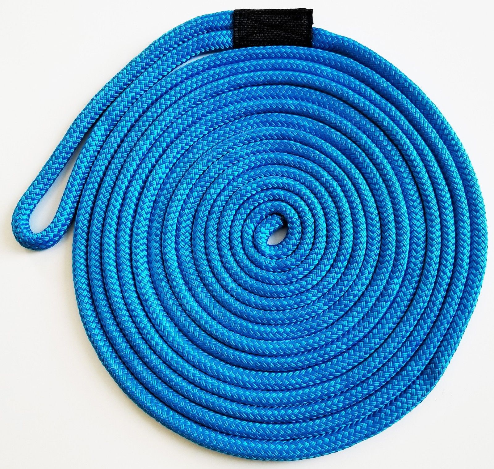 Double Braid Nylon Dock Line - 1/2" x 20' - UV Coated / Non-Fading - ROYAL BLUE
