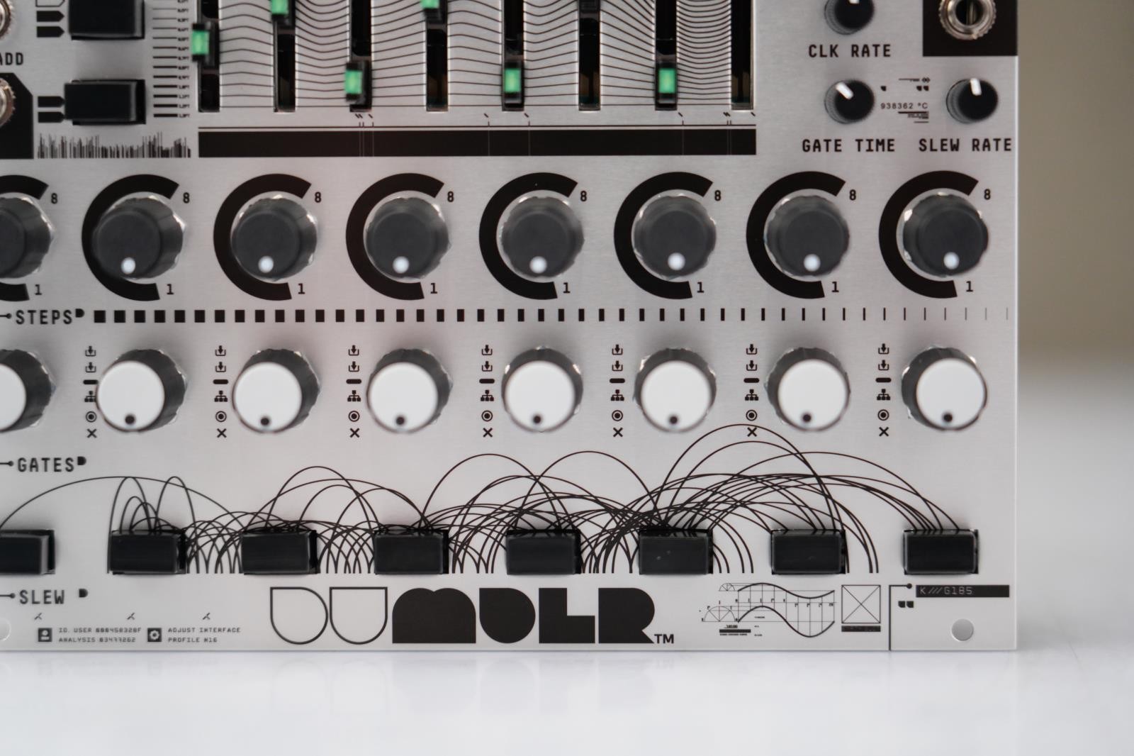 Detroit Underground DU SEQ Eurorack Module w/ Tiptop Stackcables #58570
