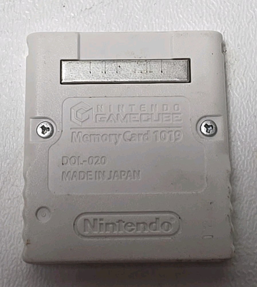 Official Nintendo Gamecube 1019 Memory Card DOL-020