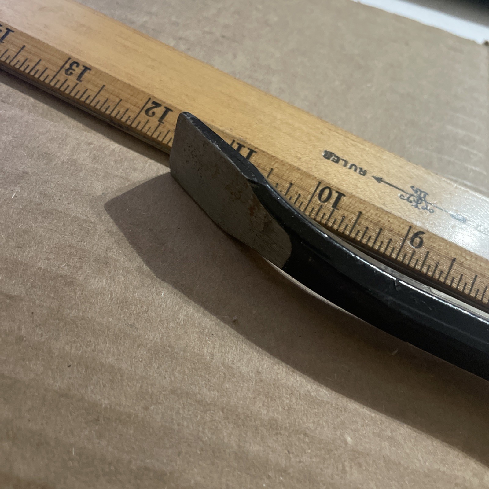 Vintage 11 1/2 Inch Pry Bar ! Ready To Do Work !