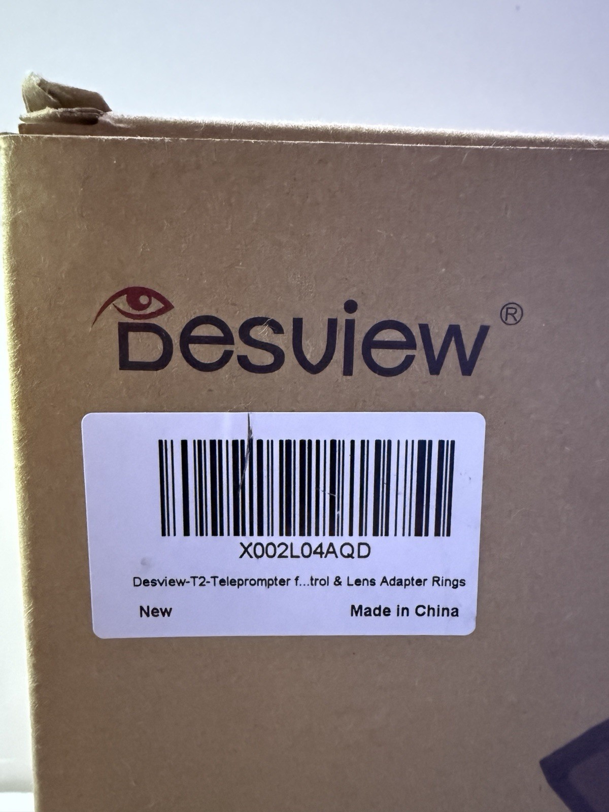 Smartphone iPad Desview T2 Teleprompter 8” Tablet DSLR Interview Camera Open Box