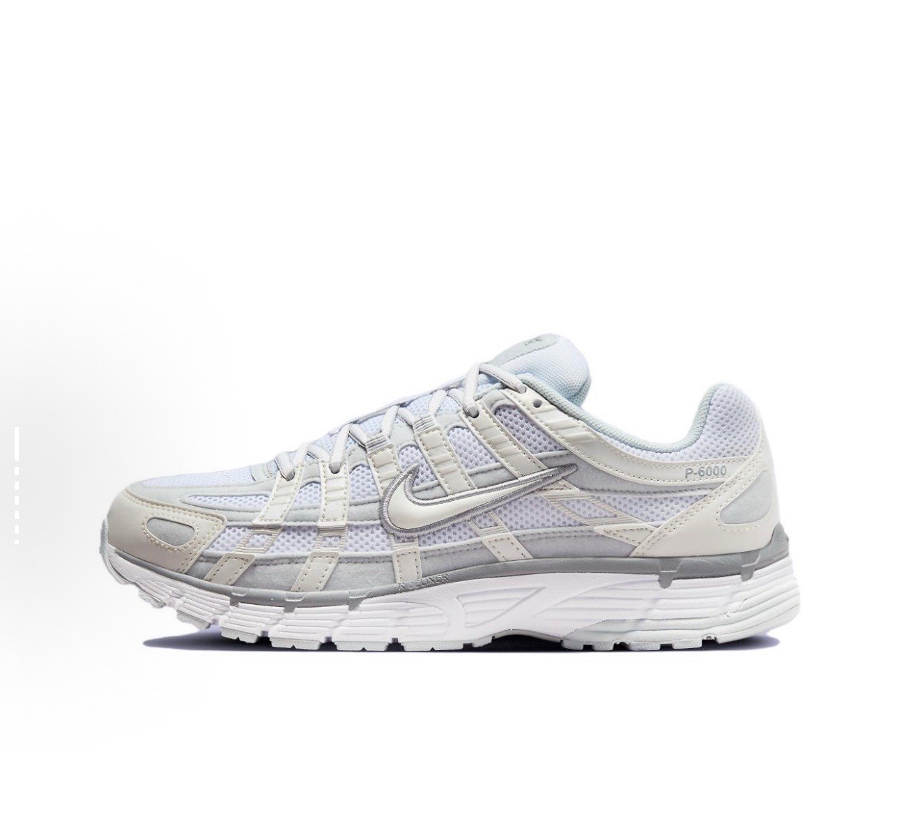 Nike P-6000 Sneakers Summit White Pure Platinum FV6603-101 Womens Sizes