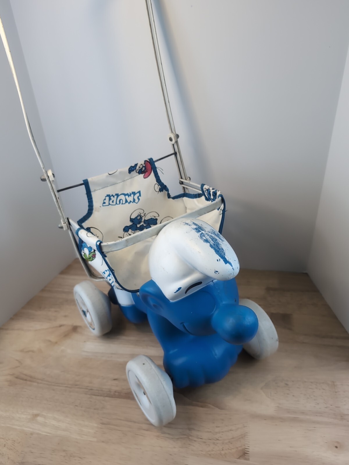Smurf Stroller Kids Toy Doll Stroller