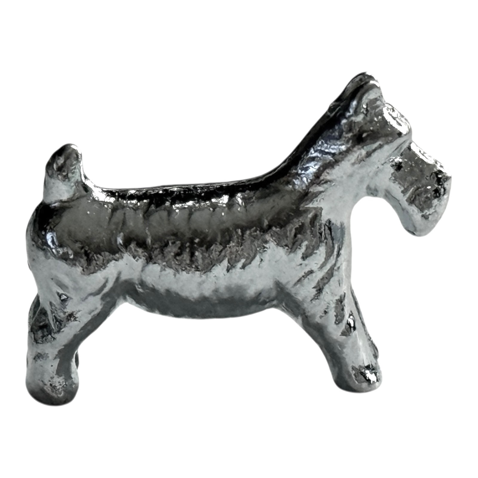 Monopoly Game Dog Metal Pawn Token Mover  - New - 2025
