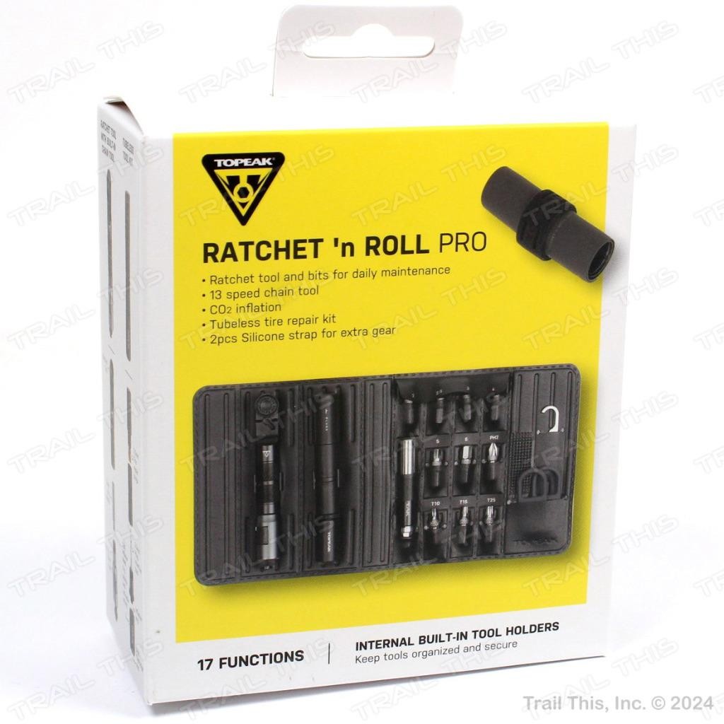 Topeak Ratchet 'n Roll Pro Ratchet Tool Kit Bicycle Mechanics Travel Set