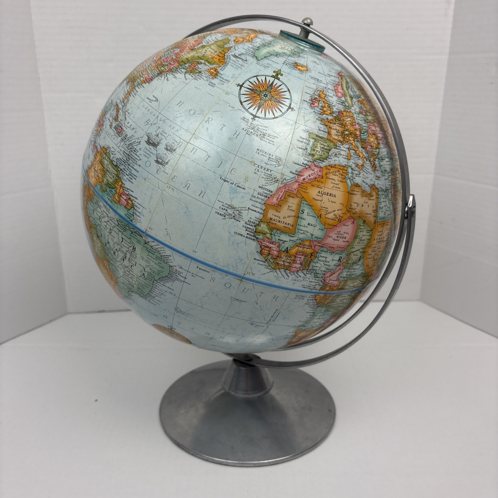 Replogle Globe Tabletop World Classic Series 12 Inch Office Classroom Geography