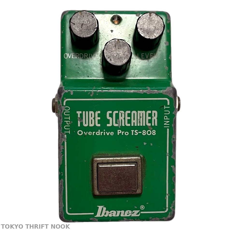 [Good] Ibanez TS808 Tube Screamer Vintage 1981 Overdrive Guitar Effects Pedal