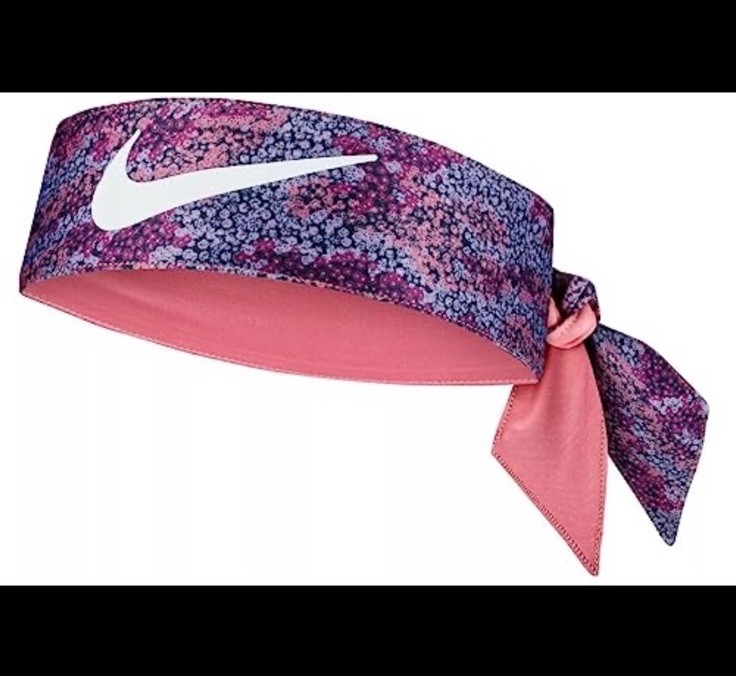 Nike Dri Fit Unisex Youth Reversible Head Tie (Pink Salt/Pink) Purple 97928