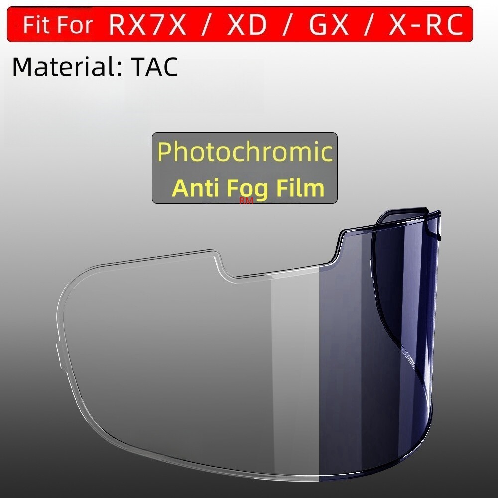 PhotochromicAnti-Fog Helmet VisorFilm For Arai QV-Pro RX7X CORSAIR-X RX7V NEO XD