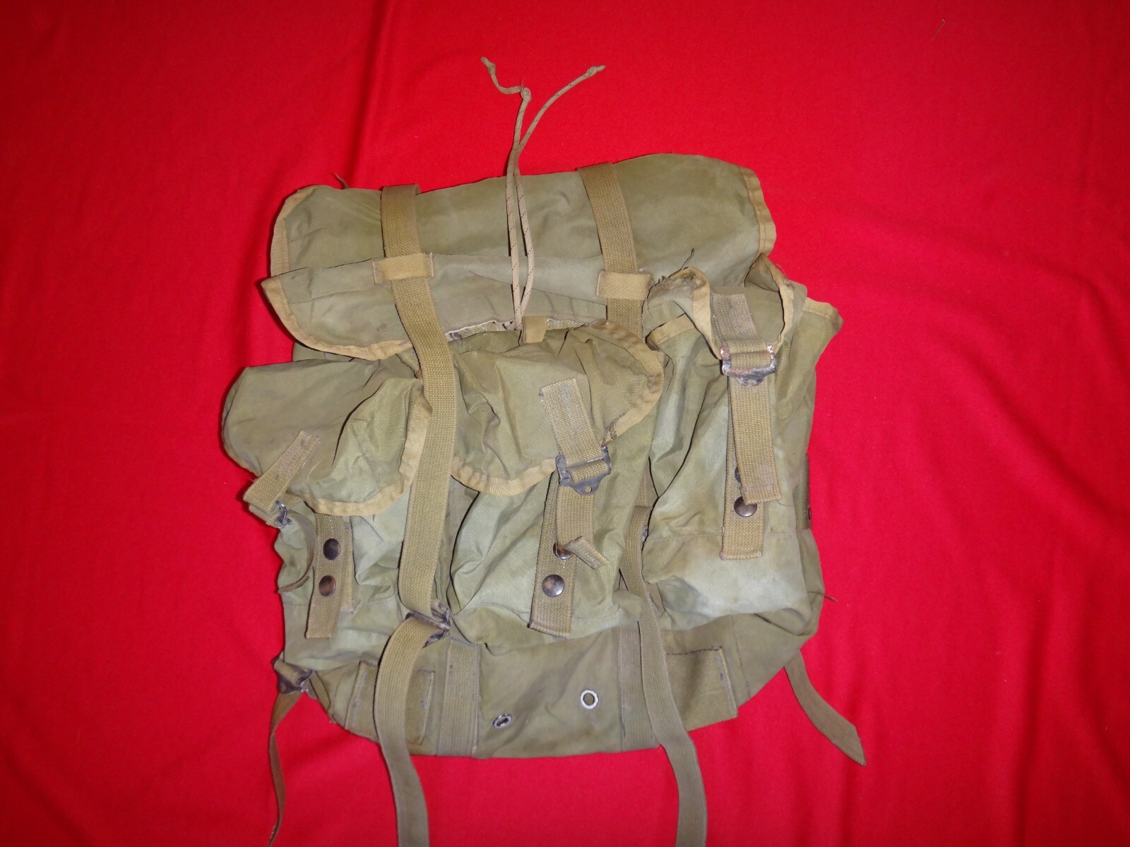 US Army Green OD Field Gear Rucksack / Backpack