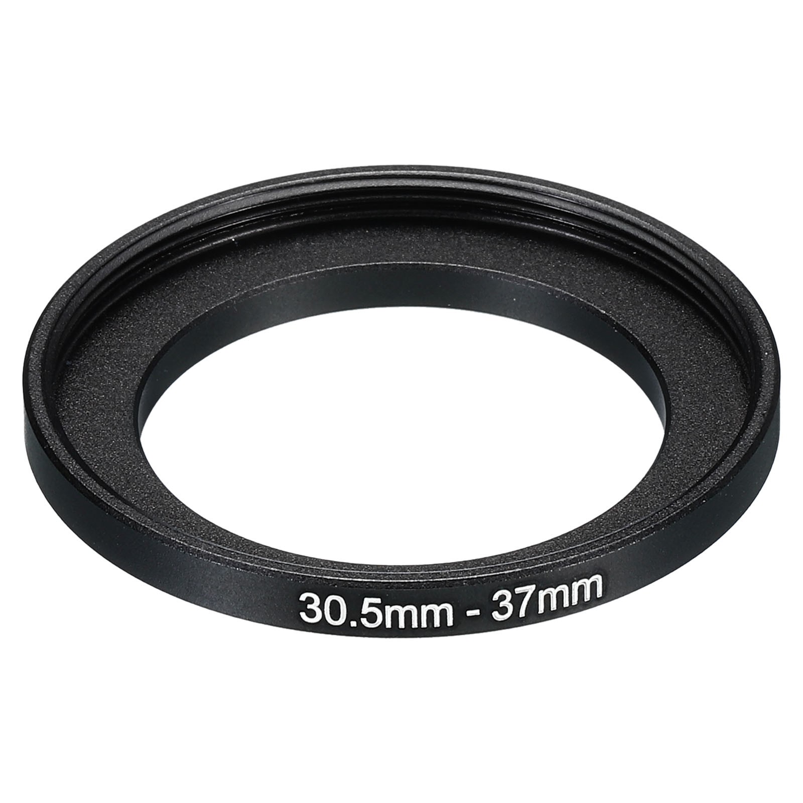 30.5mm-37mm Metal Step Up Ring, Camera Lens Filter Adapter Ring Black