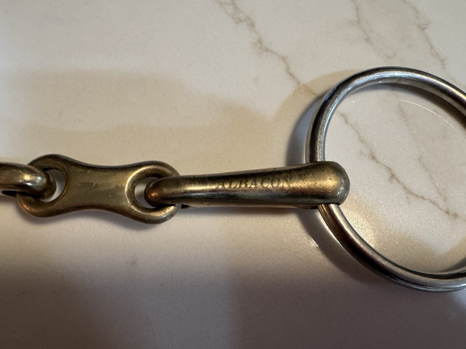 MetaLab AlBaCon™ French Link Loose Ring Snaffle Bit