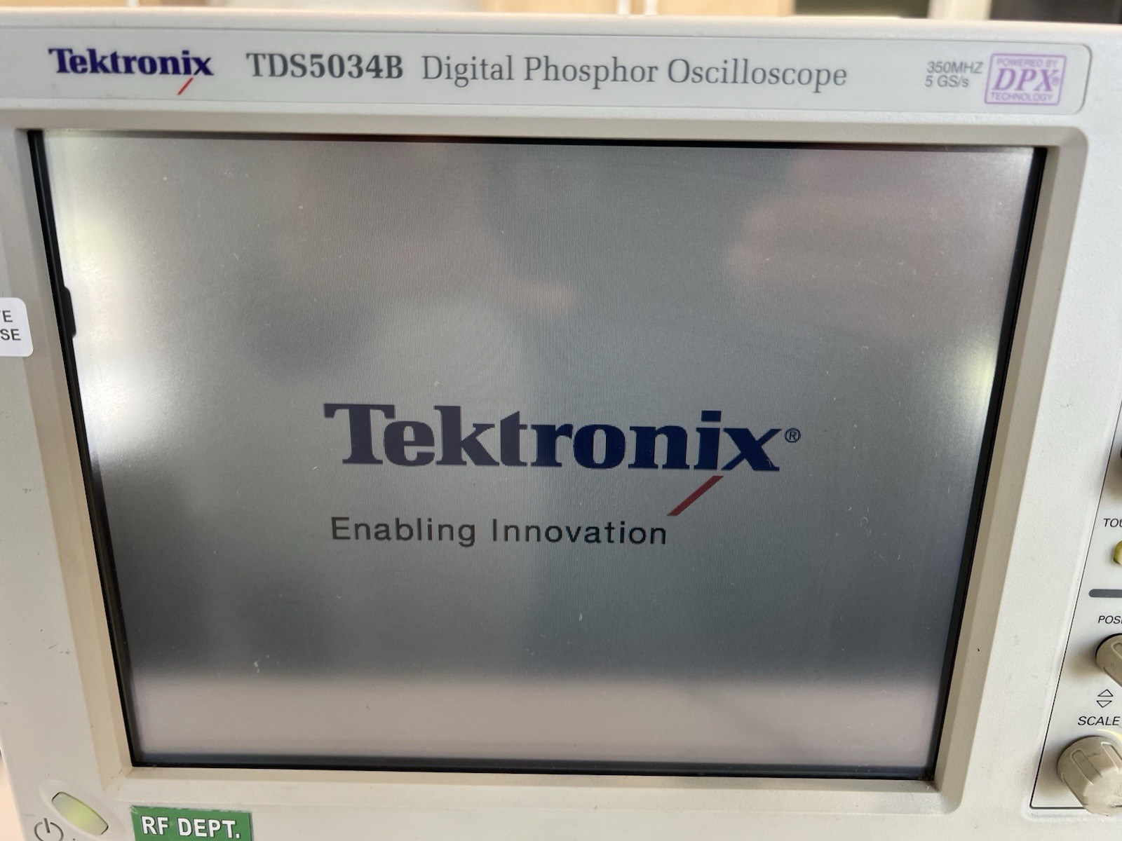 tektronix TDS5034B Digital phosphor Oscilloscope 350MHZ