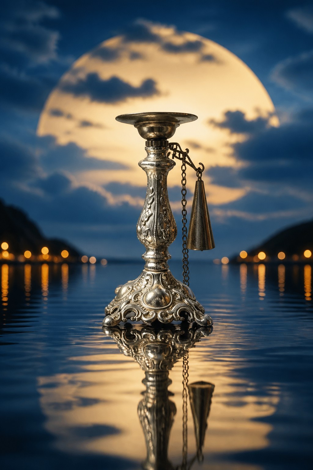 Silver Plated Baroque And Rococo CandleSticks