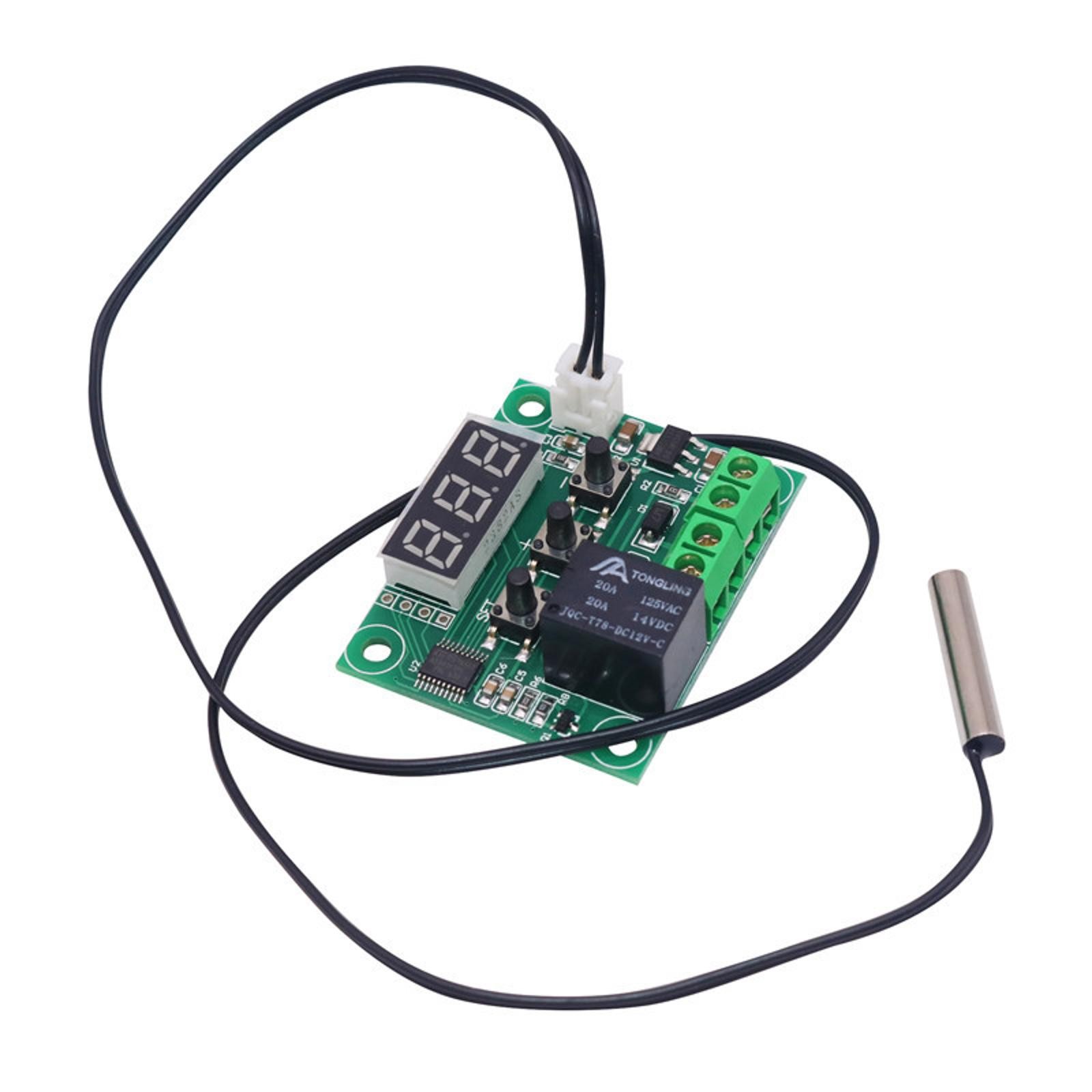 12V Regulator LED Temperature Controller Module For Temp Control Switch Plate