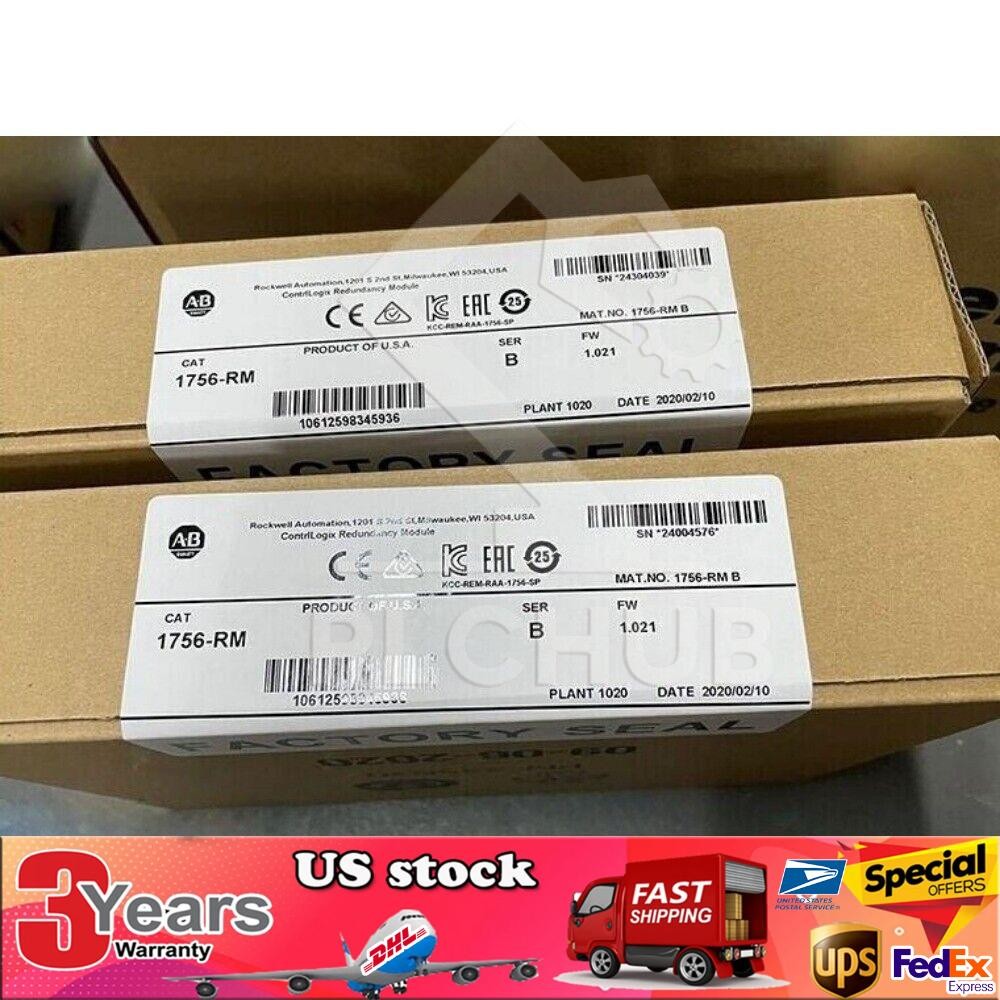 New Allen-Bradley AB 1756-RM SER B ControlLogix Redundancy Module 1756RM USA