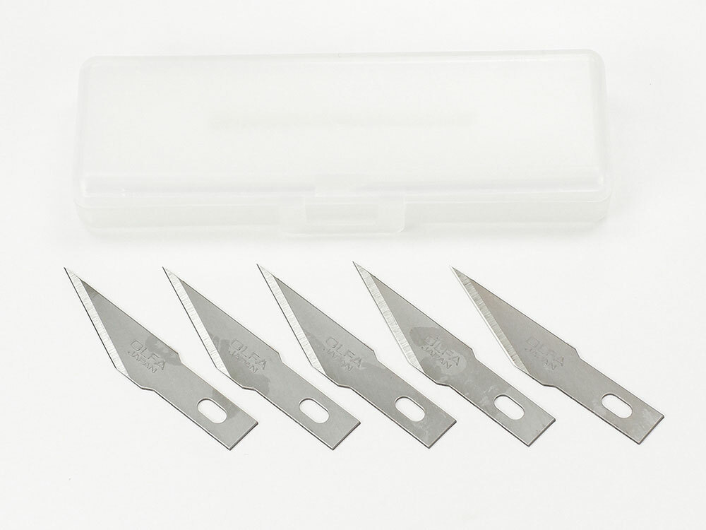Tamiya Modeler's Knife PRO Replacement Blade (Straight, 5pcs) 74099