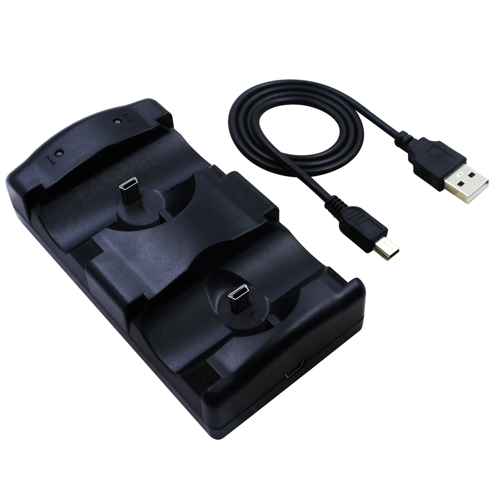 USB Double Charger Dock Stand Charging Station for PS3 Move Wireless Controller