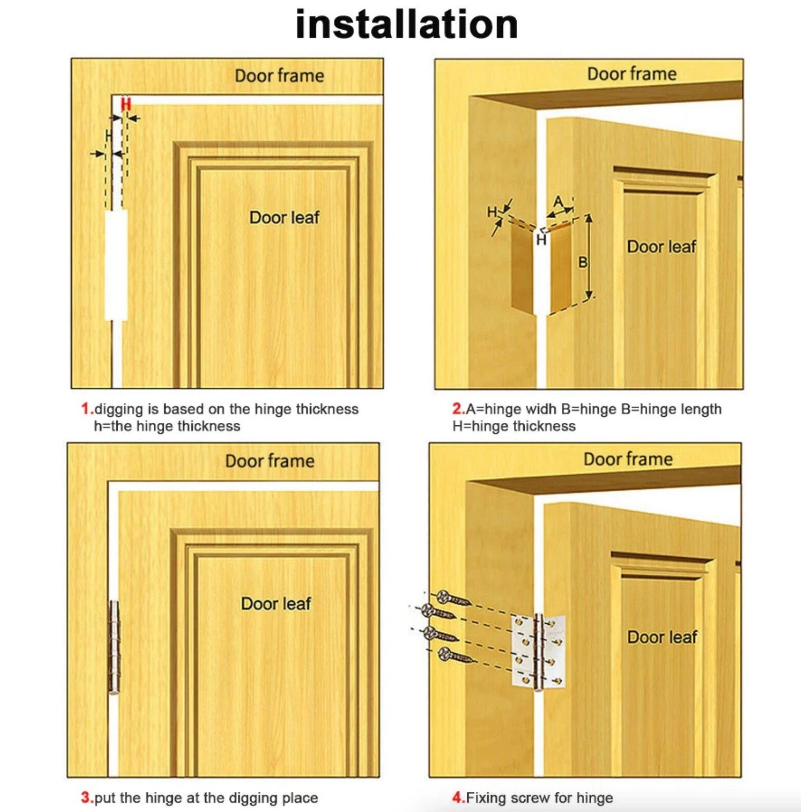 For Igloo Ice Box Replacement Hinges Stainless Steel 3PCS Kit with Screw Set