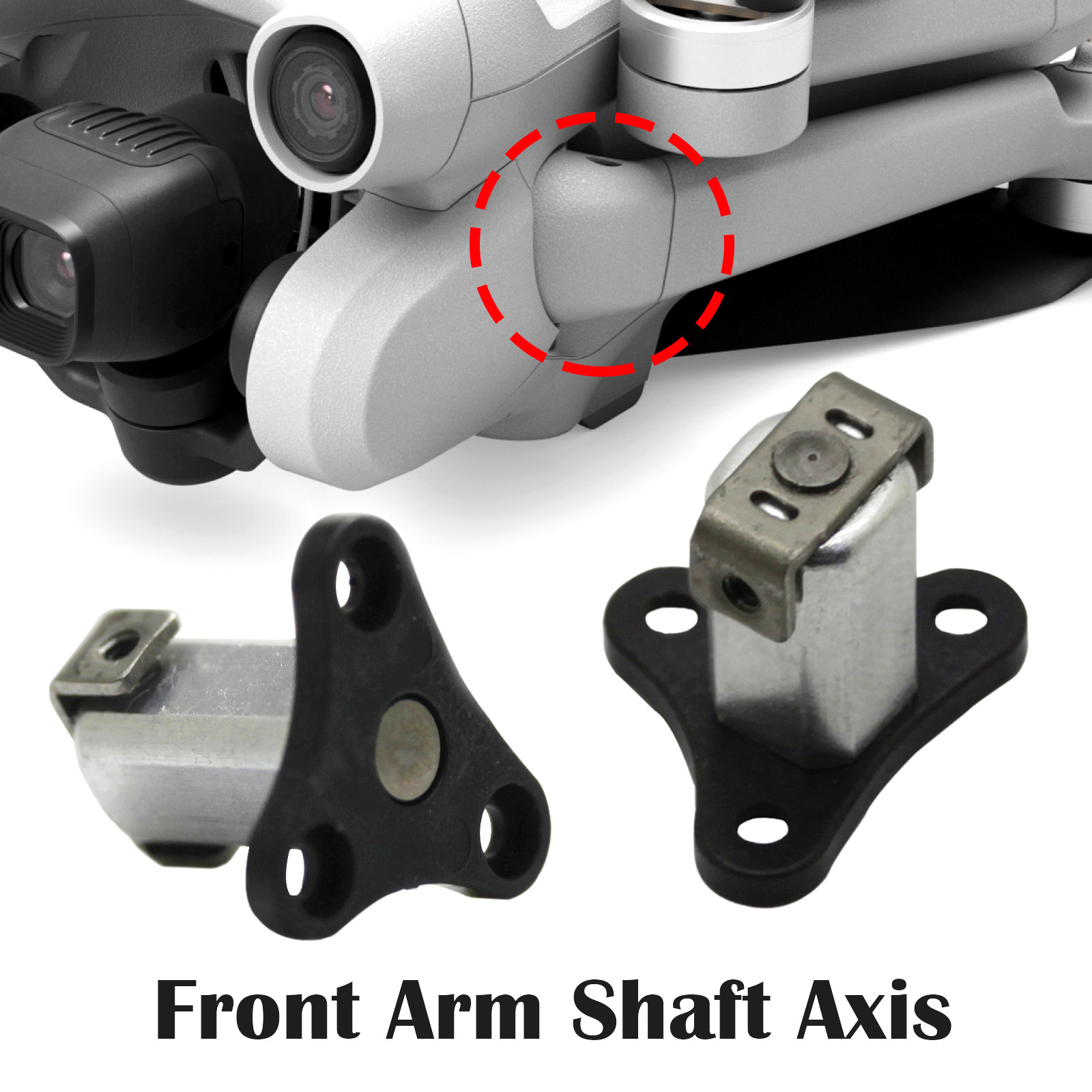 Left Right Front Arm Shaft Axis Shaft For DJI Mavic Mini 3 / 3 Pro / 4 Pro Drone