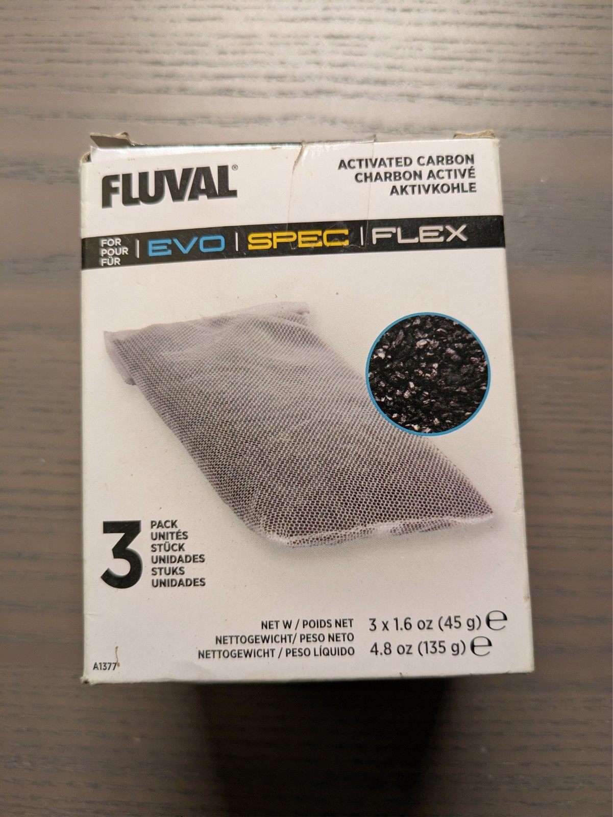 Fluval Spec Replacement Activated Carbon Insert BRAND NEW