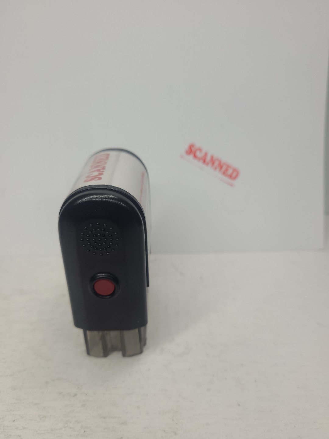 Self-inlimg Stamper "SCANNED" Red Ink