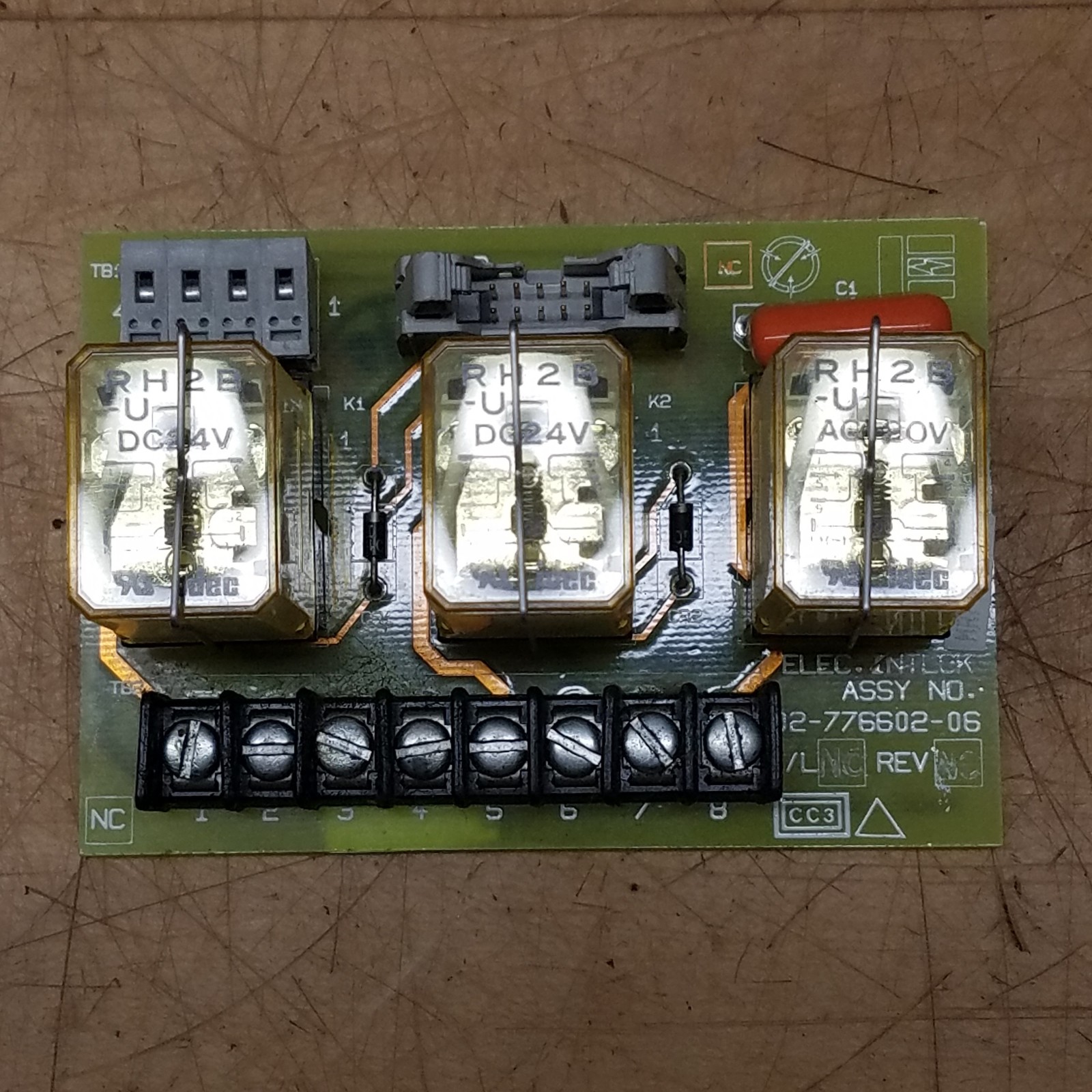 Liebert Emerson 02-776602-06 Electrical Interlock PCB Assembly - USED