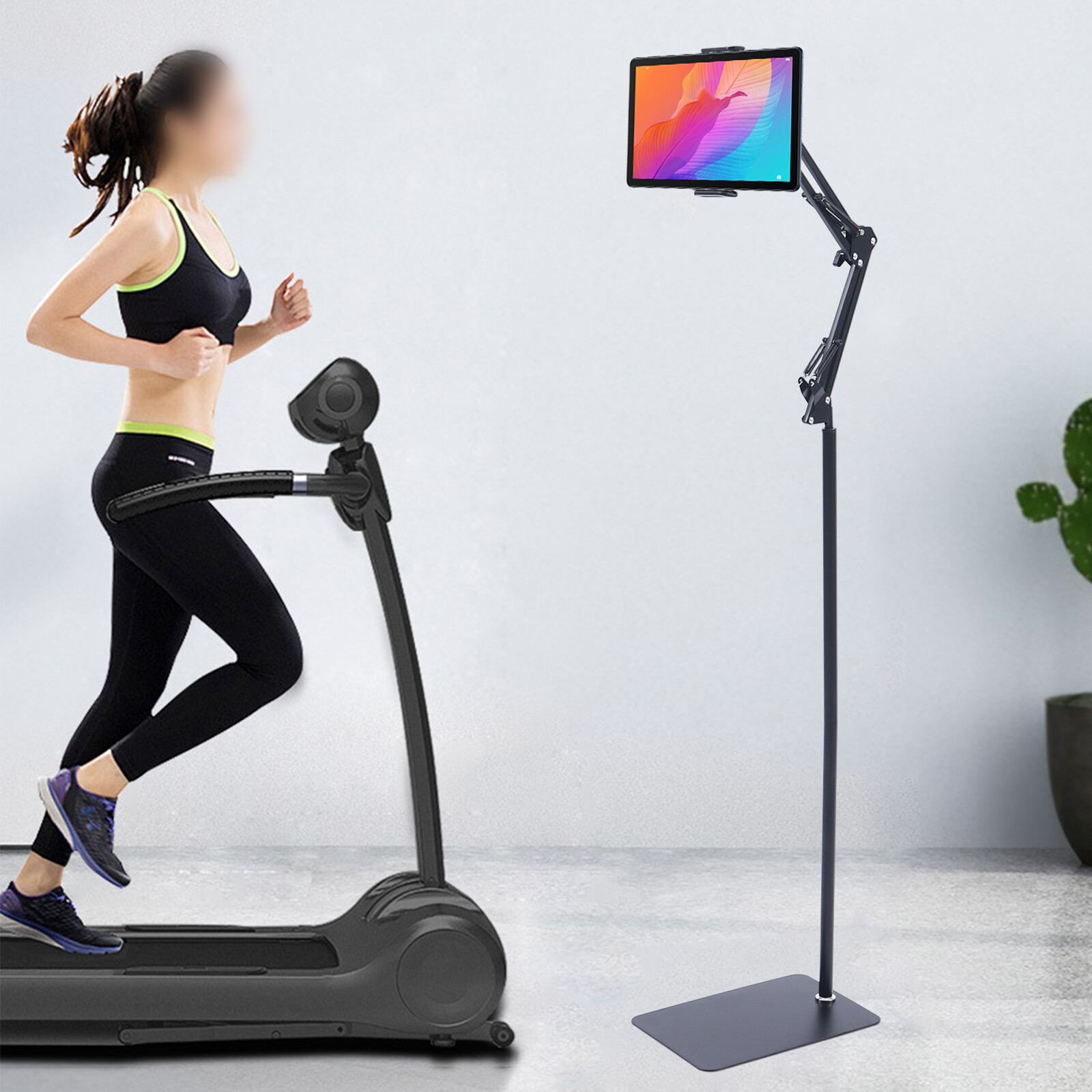 iPad Floor Stand Adjustable Tablet Holder Height Adjustable iPad Floor Stand