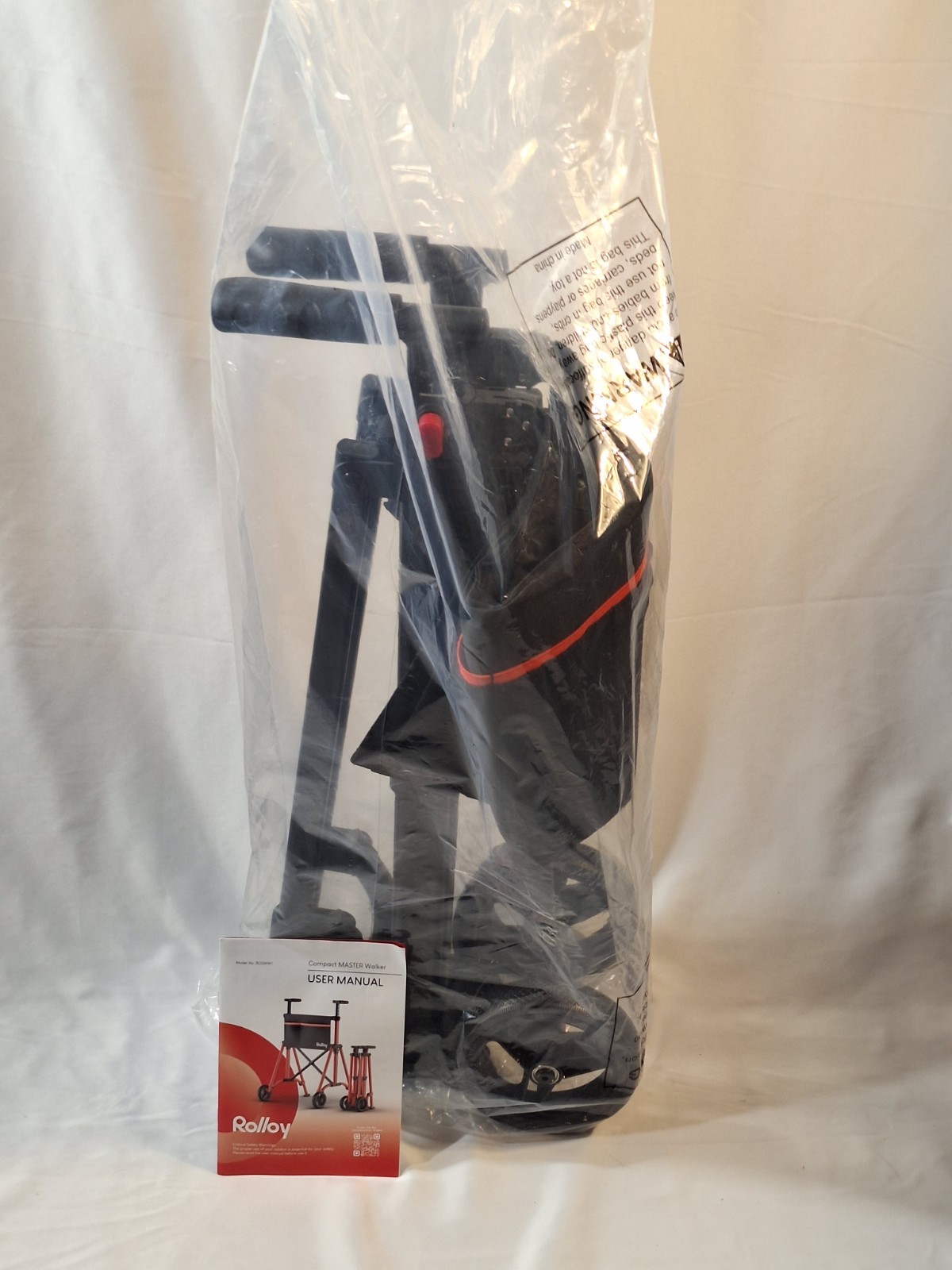 Rolloy Compact Master Walker Model ROSWW1 Ultra Lightweight Foldable Portable
