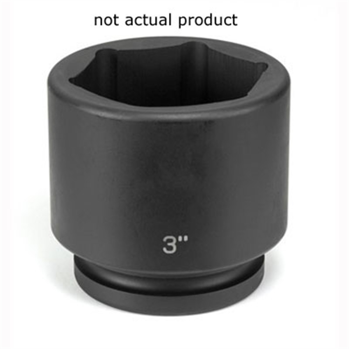 Grey Pneumatic 1" Drive x 1-15/16" Standard Socket