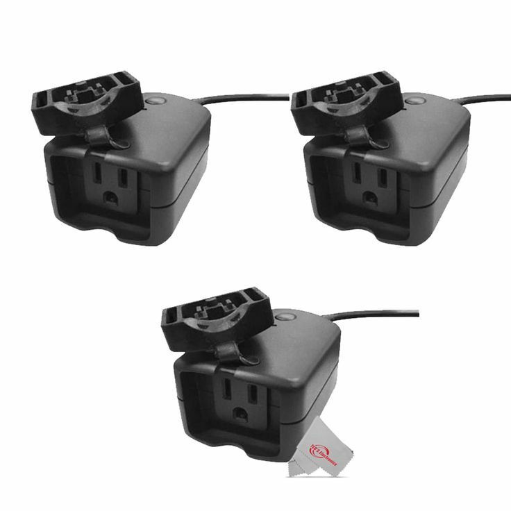 3x Vivitar Outdoor Waterproof Smart Plug WiFi Outlet No Hub Required