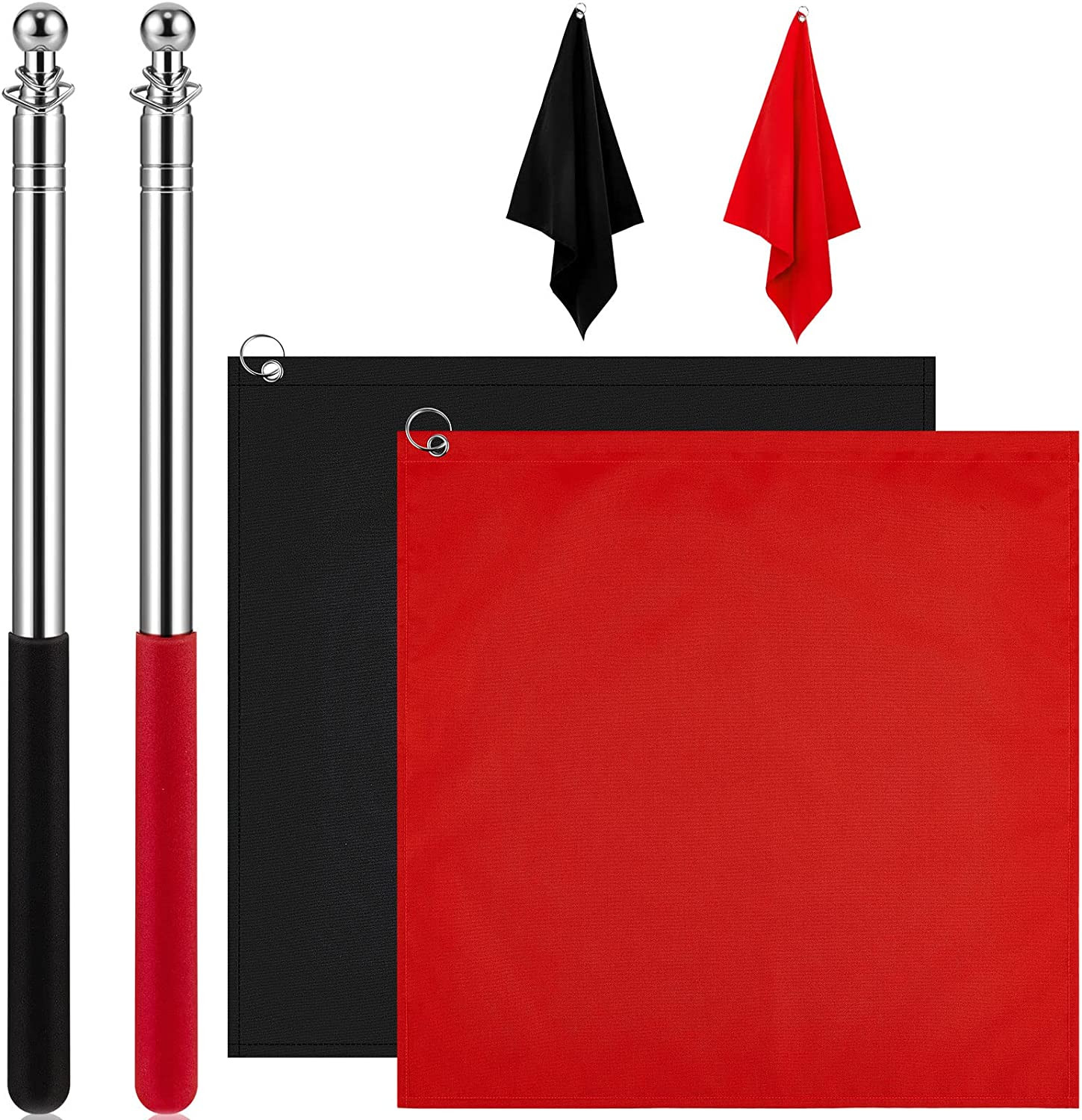 48" Horse Training Flag Horse Training Equipment with 4 Feet Replacement Flags a