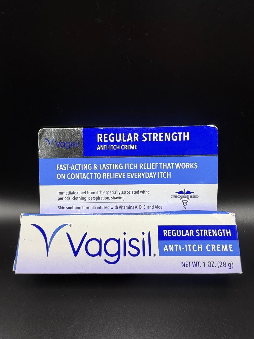 Vagisil Regular Strength Anti-Itch Feminine Cream for Women, Fast Acting