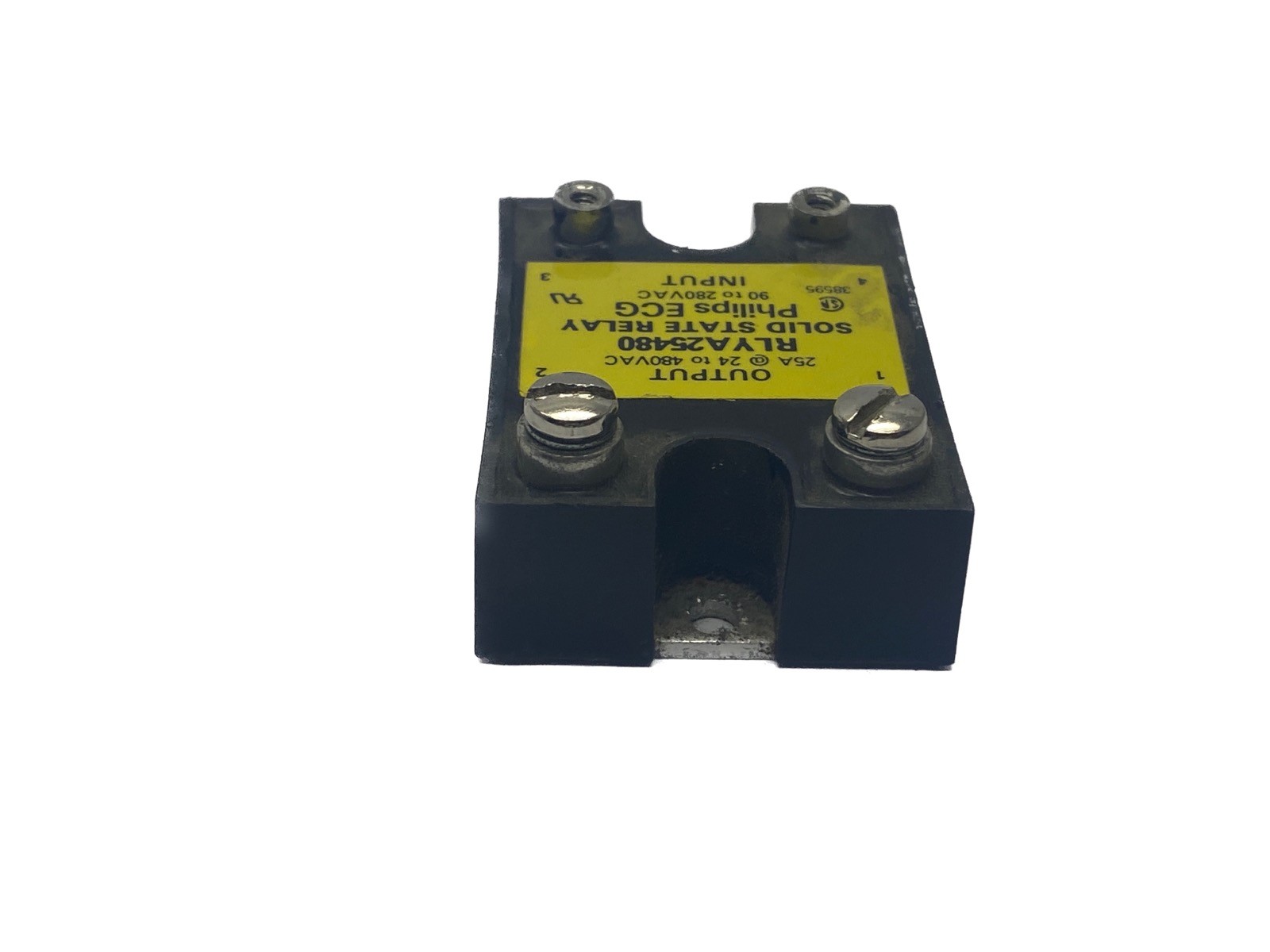 USED Philips ECG 25A @ 24-480VAC Output 90-280VAC Input Solid State Relay