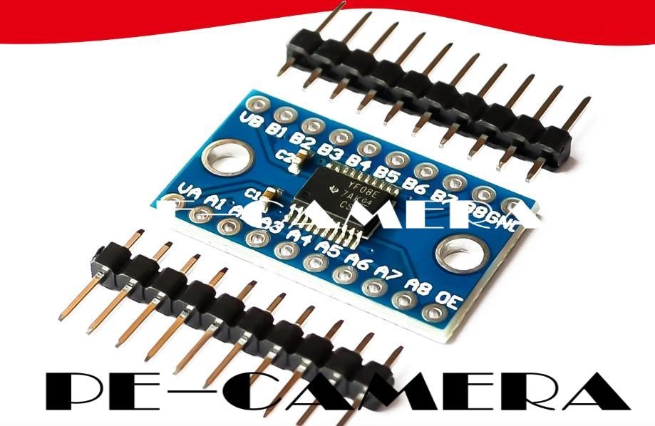 8 Channel Logic Level Bi-directional Converter Module TXS0108E Arduino