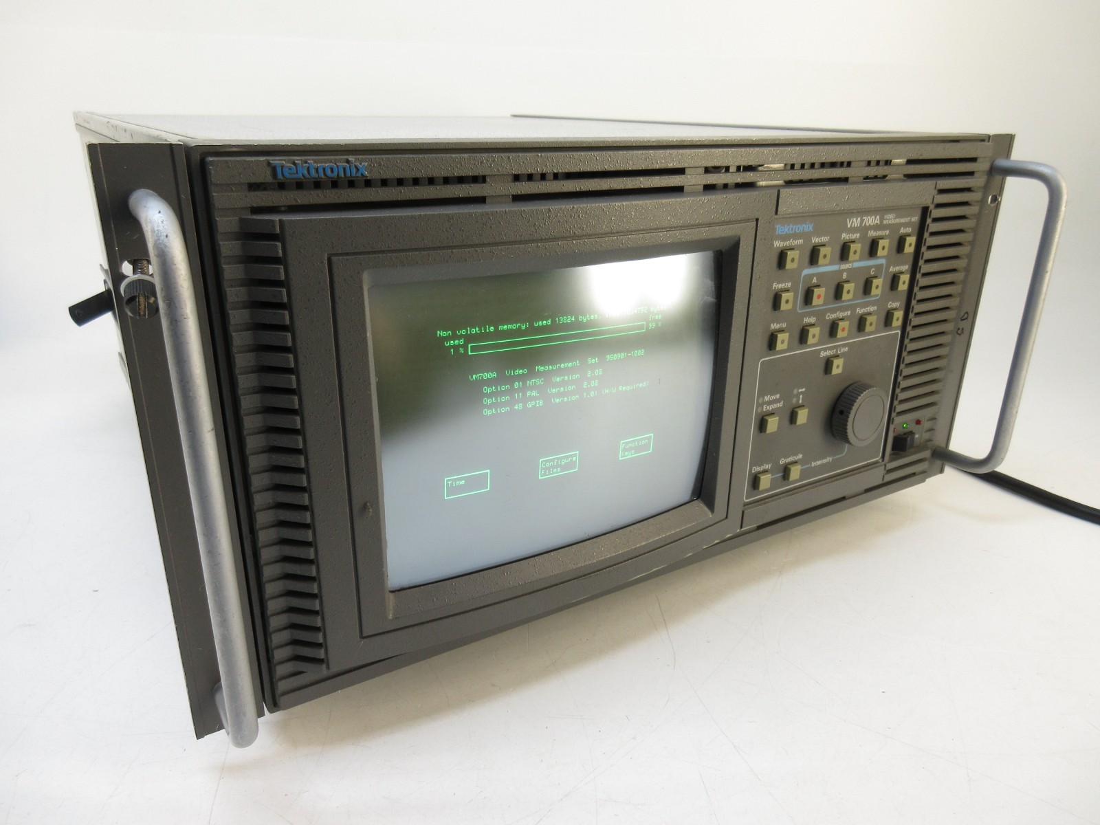 Tektronix VM700A Video Measurement Set w/ Opt. 01, 11, 48: NTSC & PAL Standards
