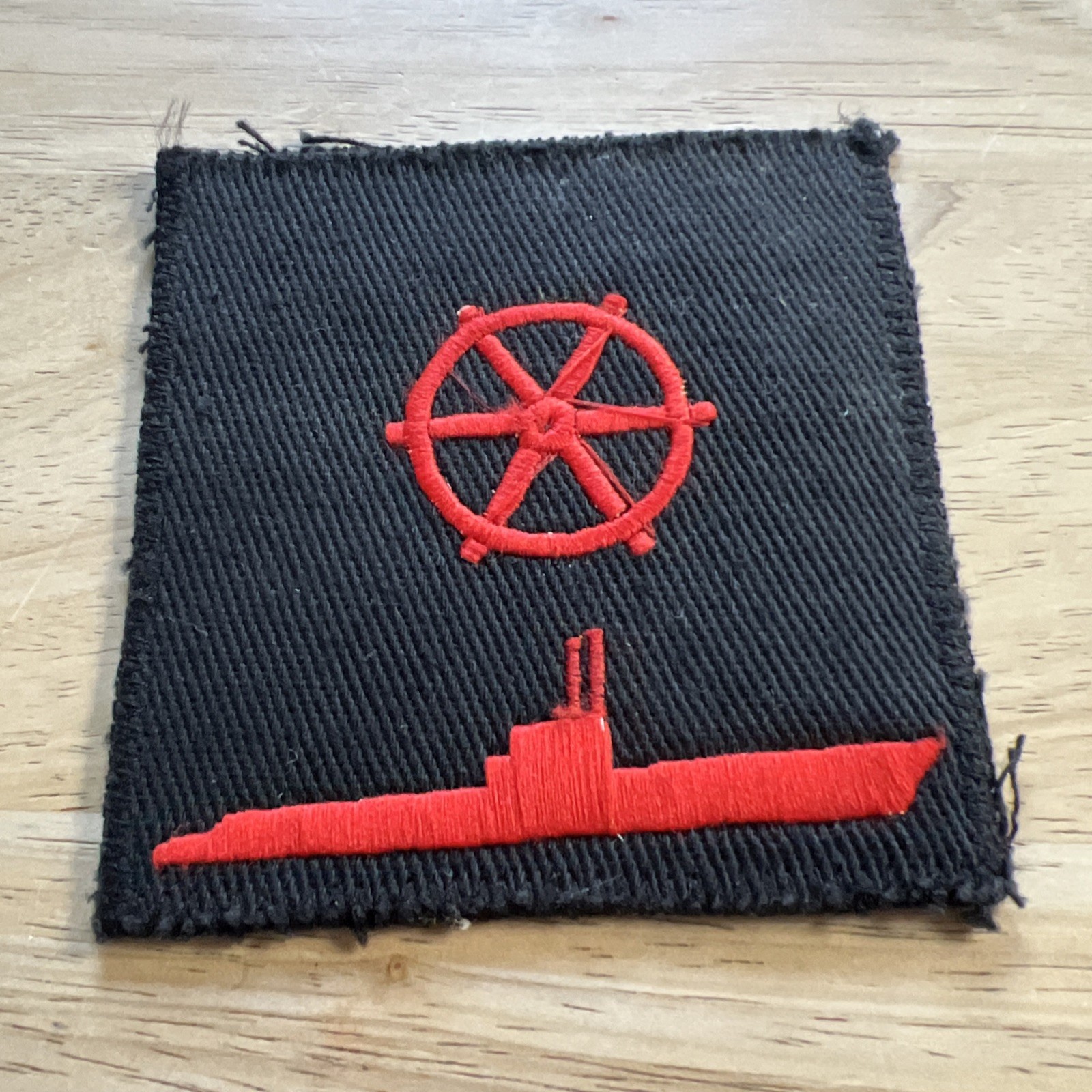 Royal Navy Waterborne Coxswain Badge Patch