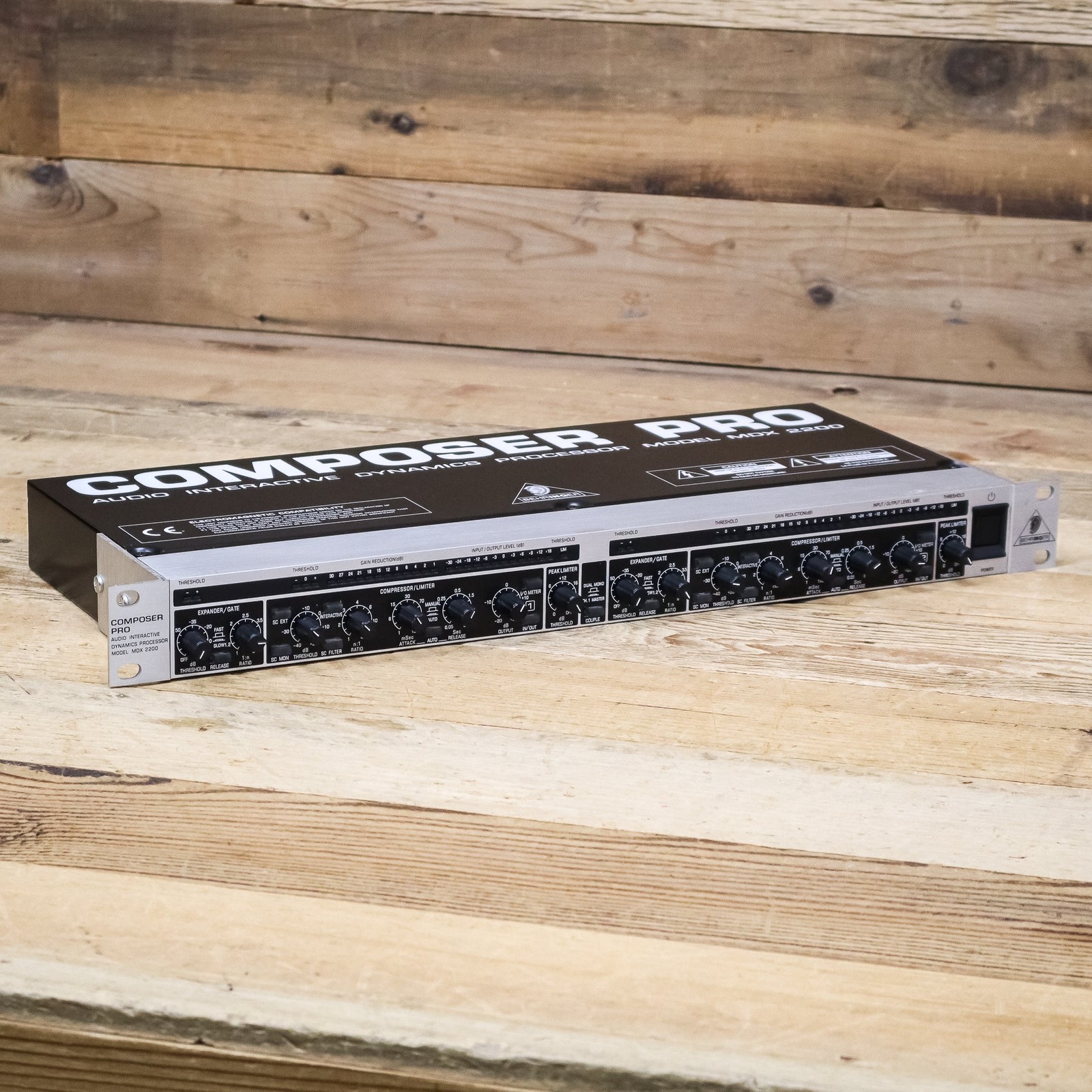 Behringer Composer MDX2200 Dynamics Processor 2-Channel Stereo Dual U266619