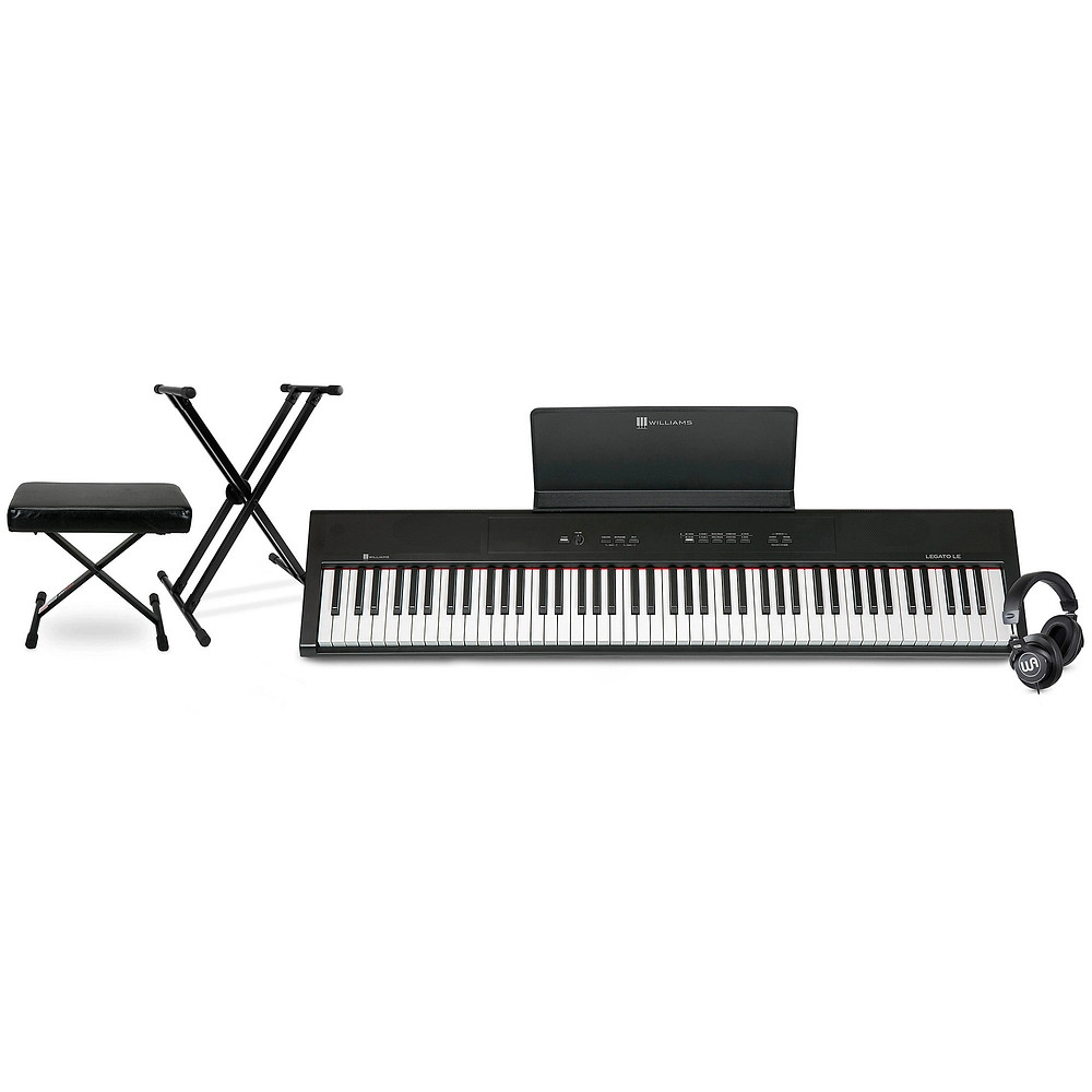 Williams Legato LE 88 Key Digital Piano Essentials Package