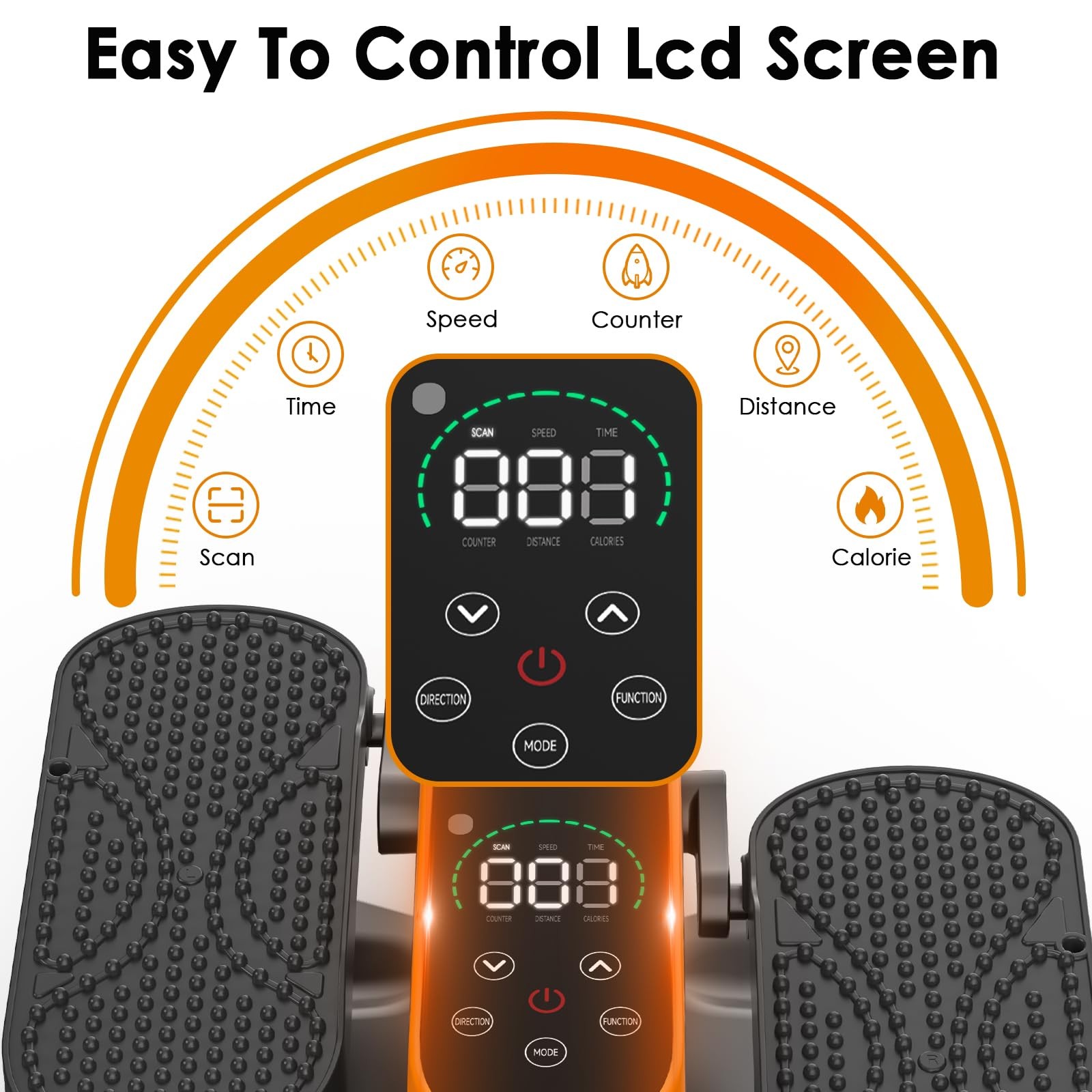 Under Desk Elliptical Machine for Senior 12 Speed Leg Exerciser While Sitting...