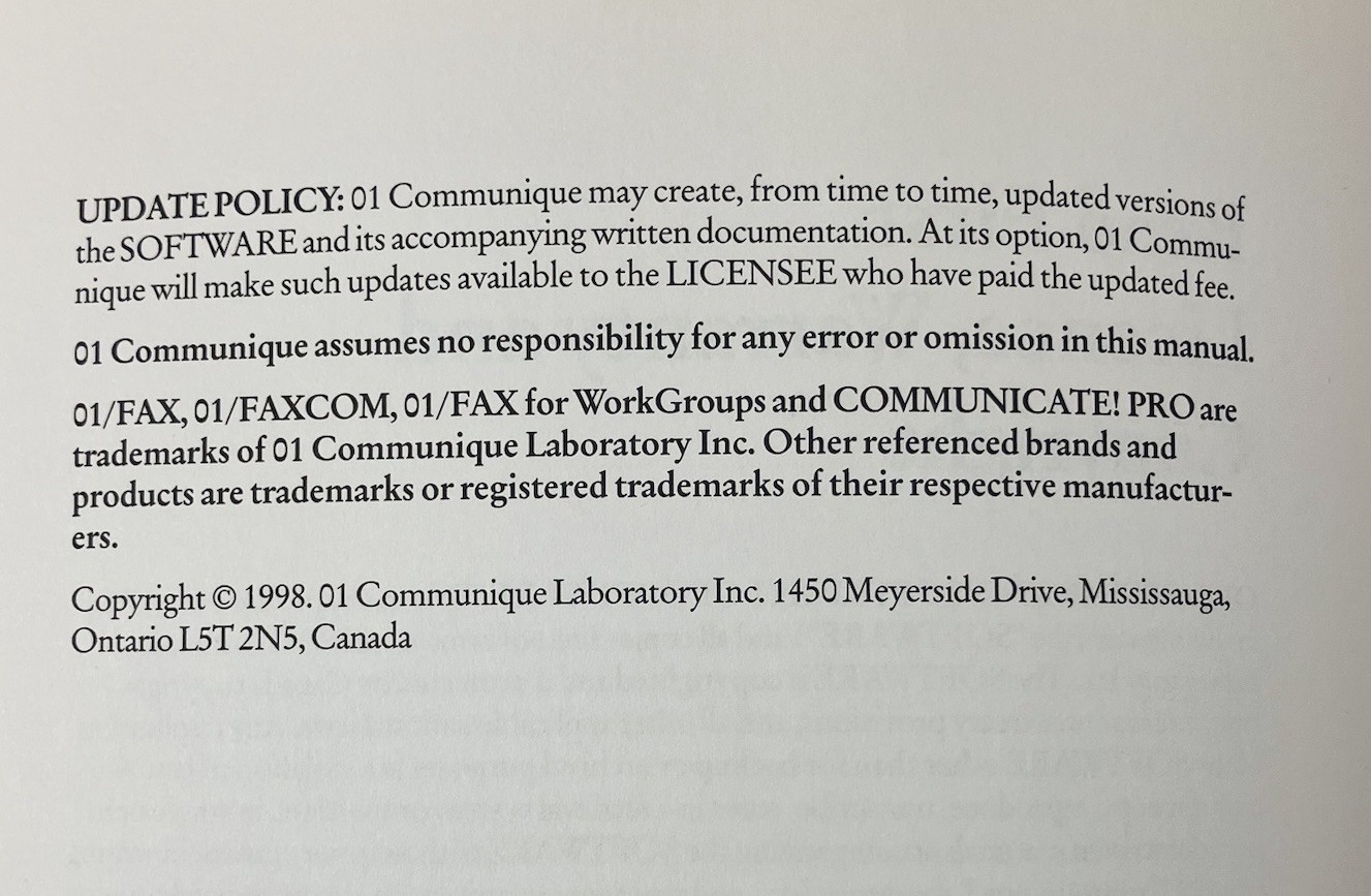 Communicate! Pro 2.0 Sealed CD w/ User Guide Win 95 NT Fax Voice Software NOS