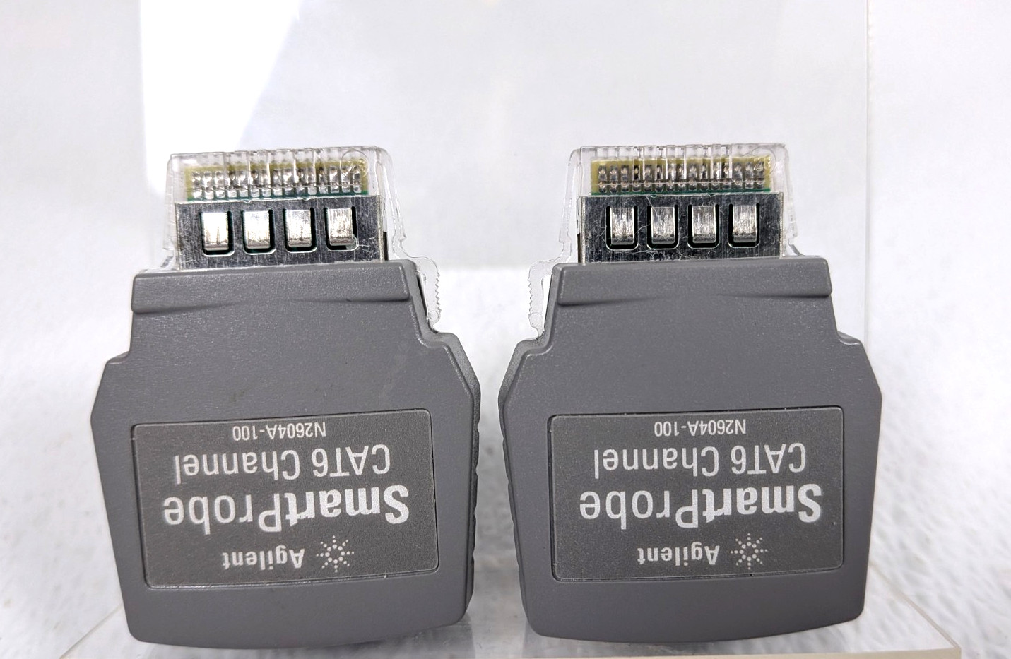 X2 Agilent N2604A-100 SmartProbe Cat6 Channel Adapter Set For Wirescope 350